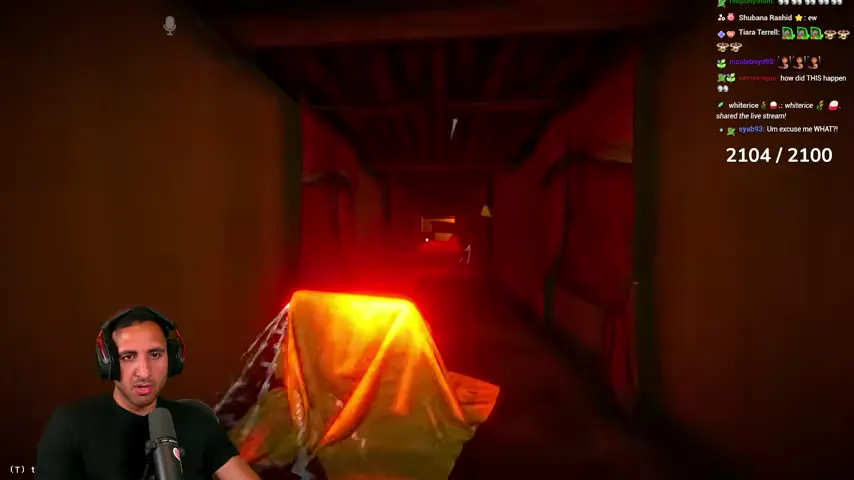 A lit doorway marks the escape route while the Dentist pursues.