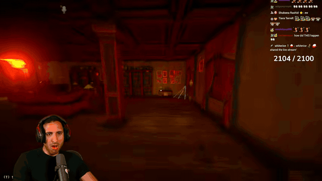 Animated route through the critical opening of the Dentist chase.