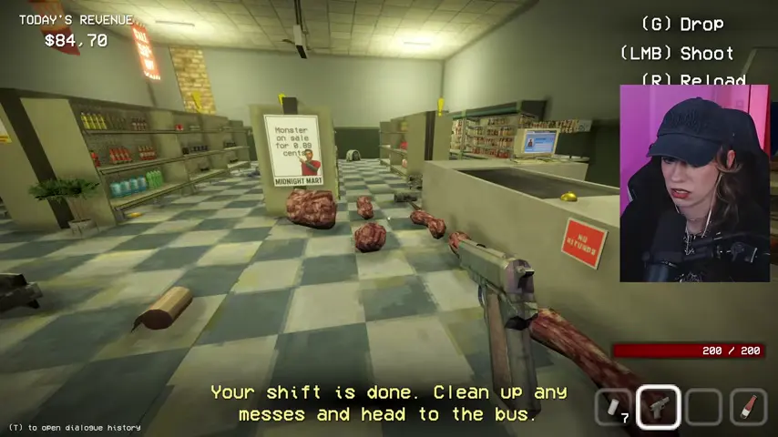 The store returns with the final cleanup and bus objective.