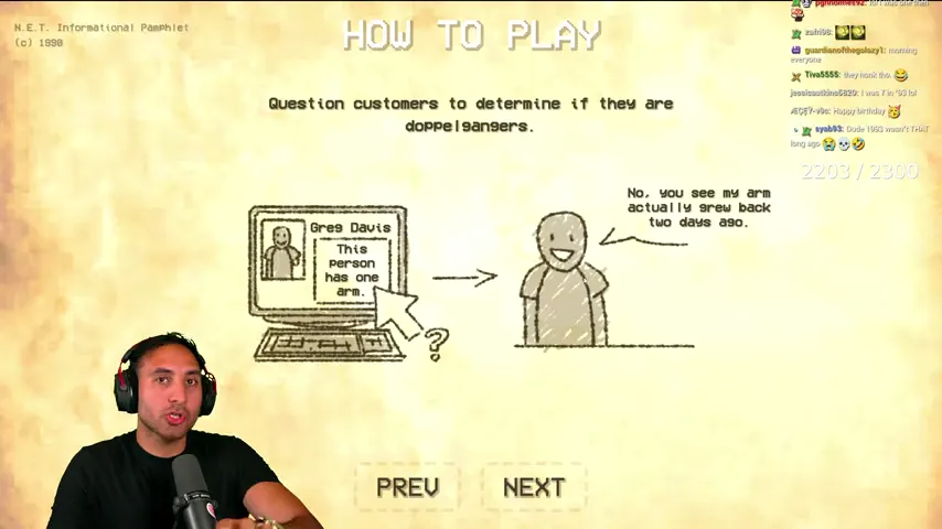 The tutorial demonstrates questioning a customer against a verified profile.