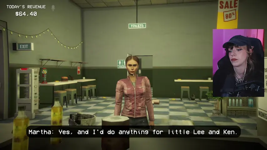 Martha Collins explicitly names her children as Lee and Ken.