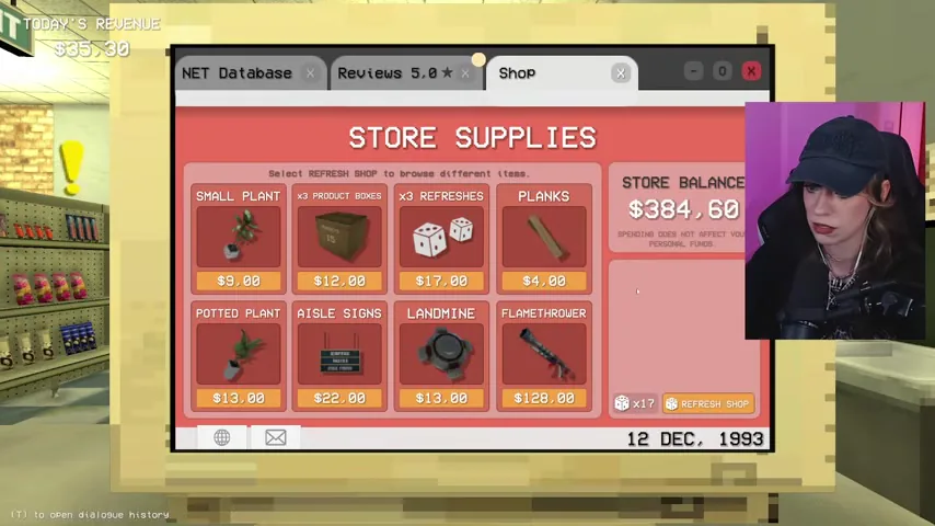 The supplies screen offers planks, landmines, and the flamethrower before the attack.