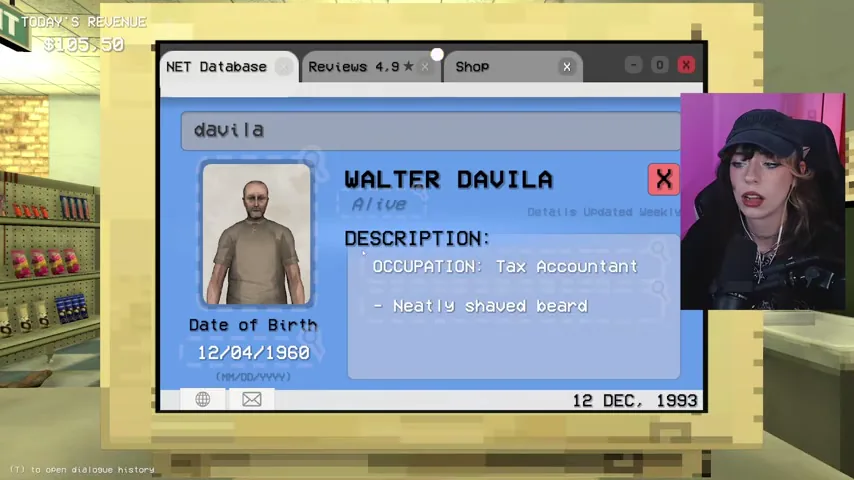 Walter Davila's database portrait matches the missing resident.