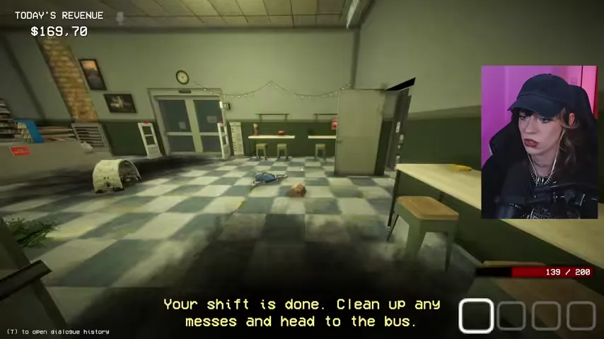 The post-combat objective requires cleanup before leaving.