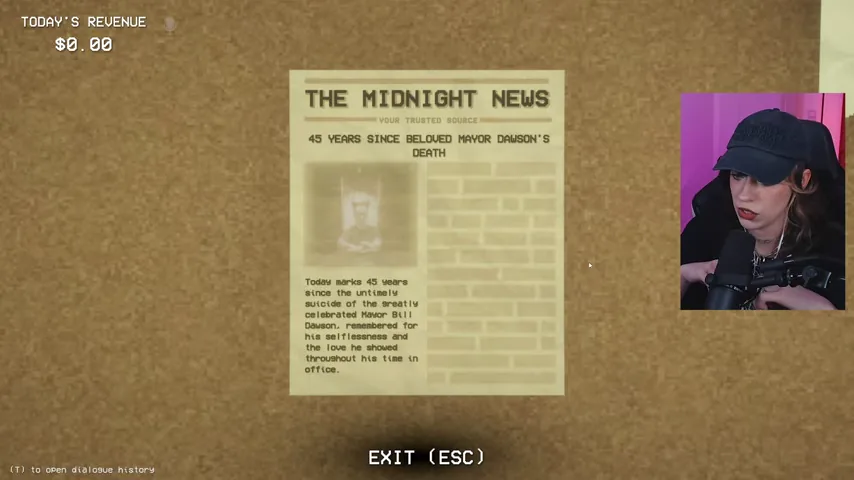 The Midnight News marks 45 years since Mayor Bill Dawson's death.