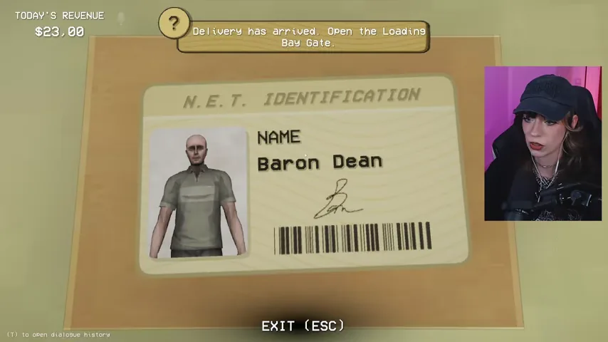 A Night 2 customer ID is held up for inspection before the database search.