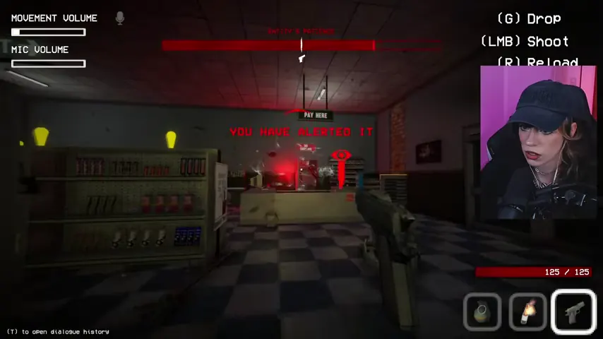 The first Blood Moon entity is marked inside the store.