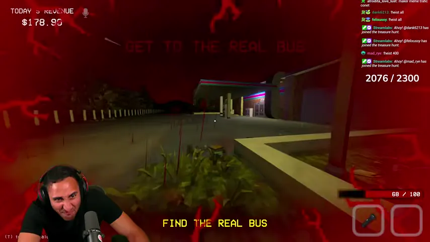 The post-shift Dentist event orders the player to find the real bus.
