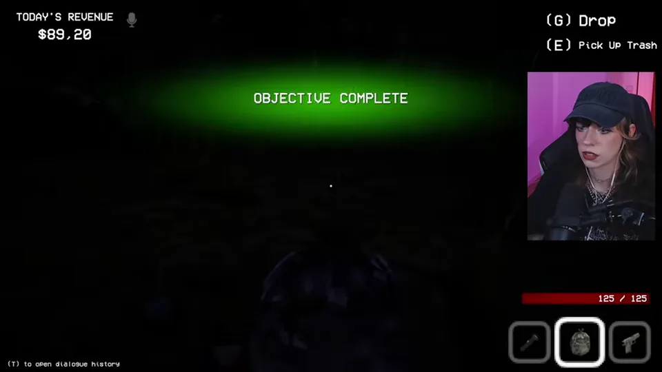 A green Objective Complete banner confirms that all forest remains have been collected.