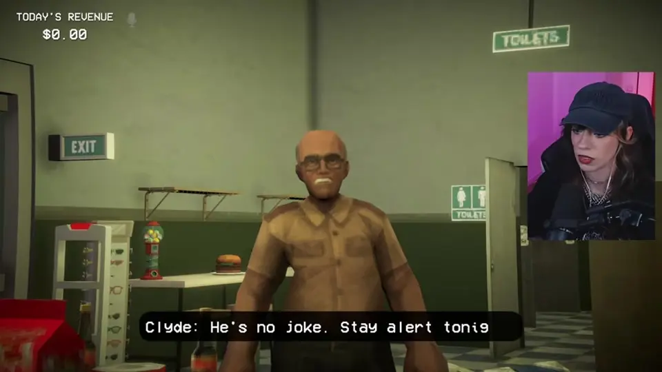 Clyde warns that the Calendar Killer is no joke and tells the player to stay alert.