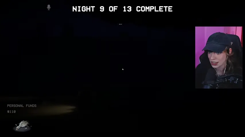 The Night 9 completion screen displays quota, store revenue, and the new human skill.