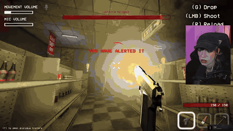 The player alternates observation and brief look-away windows to pull the tall shadow through a prepared trap lane.